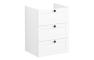 VitrA Root Classic 60cm 3 Drawer Washbasin Unit - Matt White