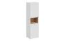 VitrA Root Classic 40cm 2 Door Semi-Tall Unit w/Laundry Basket (LH Hinge) - Matt Light Grey