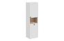 VitrA Root Classic 40cm 2 Door Semi-Tall Unit w/Laundry Basket (RH Hinge) - Matt Light Grey