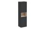 VitrA Root Classic 40cm 2 Door Semi-Tall Unit w/Laundry Basket (RH Hinge) - Matt Graphite