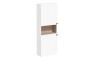 VitrA Root Classic 55cm 2 Door Semi-Tall Unit (LH Hinge) - Matt White