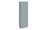 VitrA Root Classic 55cm 2 Door Slim Tall Unit (LH Hinge) - Matt Fjord Green