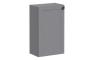 VitrA Root Classic 40cm 1 Door Slim Lower/Base Unit (LH Hinge) - Matt Grey