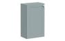 VitrA Root Classic 40cm 1 Door Slim Lower/Base Unit (LH Hinge) - Matt Fjord Green