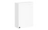VitrA Root Classic 60cm 1 Door Upper/Wall Unit (RH Hinge) - Matt White