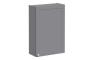 VitrA Root Classic 60cm 1 Door Upper/Wall Unit (RH Hinge) - Matt Grey