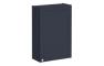 VitrA Root Classic 60cm 1 Door Upper/Wall Unit (RH Hinge) - Matt Dark Blue