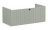 VitrA Root Groove 100cm 1 Drawer Washbasin Unit - Matt Retro Green