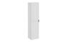 VitrA Root Groove 40cm 2 Door Tall Unit (LH Hinge) - Matt Light Grey