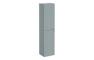 VitrA Root Groove 40cm 2 Door Tall Unit (LH Hinge) - Matt Fjord Green