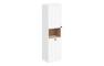 VitrA Root Groove 40cm 2 Door Semi-Tall Unit w/Laundry Basket (LH Hinge) - Matt White