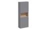 VitrA Root Groove 55cm 2 Door Semi-Tall Unit (LH Hinge) - Matt Grey