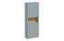 VitrA Root Groove 55cm 2 Door Semi-Tall Unit (LH Hinge) - Matt Fjord Green
