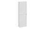 VitrA Root Groove 55cm 2 Door Slim Tall Unit (LH Hinge) - Matt Light Grey