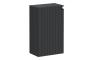 VitrA Root Groove 40cm 1 Door Slim Lower/Base Unit (LH Hinge) - Matt Graphite