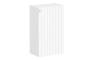 VitrA Root Groove 40cm 1 Door Slim Lower/Base Unit (RH Hinge) - Matt White