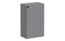 VitrA Root Groove 40cm 1 Door Slim Lower/Base Unit (RH Hinge) - Matt Grey