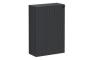VitrA Root Groove 55cm 1 Door Slim Lower/Base Unit (LH Hinge) - Matt Graphite