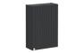 VitrA Root Groove 55cm 1 Door Slim Lower/Base Unit (RH Hinge) - Matt Graphite