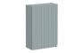 VitrA Root Groove 60cm 1 Door Upper/Wall Unit (LH Hinge) - Matt Fjord Green