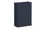 VitrA Root Groove 60cm 1 Door Upper/Wall Unit (LH Hinge) - Matt Dark Blue