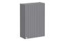 VitrA Root Groove 60cm 1 Door Upper/Wall Unit (RH Hinge) - Matt Grey