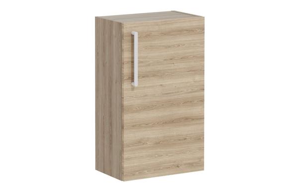 VitrA Root Flat 40cm 1 Door Slim Lower/Base Unit (RH Hinge) - Natural Oak