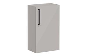 VitrA Root Flat 40cm 1 Door Slim Lower/Base Unit (RH Hinge) - Bright Sahara Beige