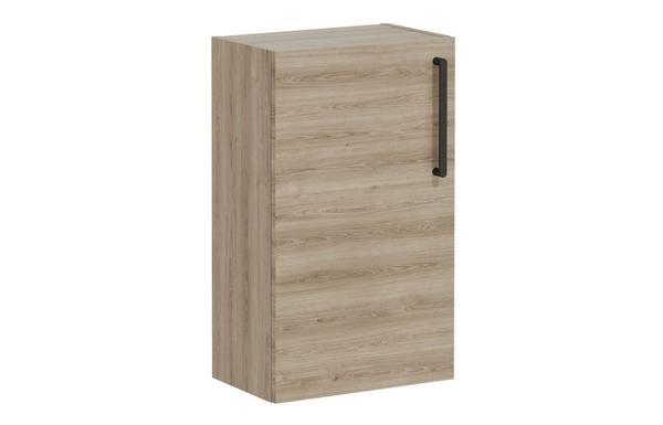 VitrA Root Flat 40cm 1 Door Slim Lower/Base Unit (LH Hinge) - Natural Oak