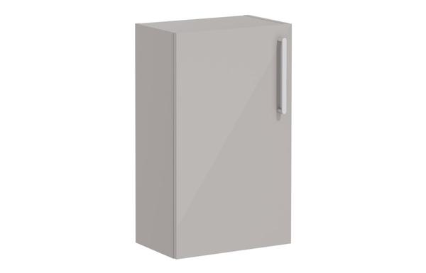VitrA Root Flat 40cm 1 Door Slim Lower/Base Unit (LH Hinge) - Bright Sahara Beige