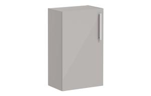 VitrA Root Flat 40cm 1 Door Slim Lower/Base Unit (LH Hinge) - Bright Sahara Beige