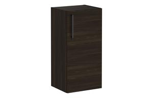 VitrA Root Flat 40cm 1 Door Lower/Base Unit (RH Hinge) - Walnut