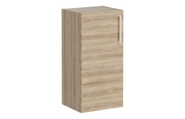 VitrA Root Flat 40cm 1 Door Lower/Base Unit (LH Hinge) - Natural Oak