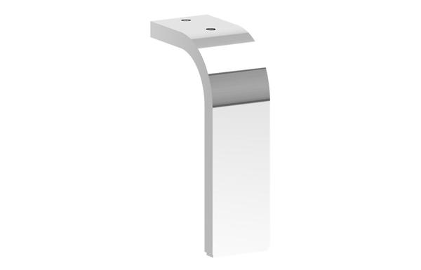 VitrA Root Flat Leg Set for 3 Drawer Units - Chrome