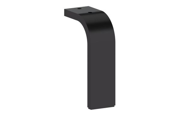VitrA Root Flat Leg Set for 3 Drawer Units - Matt Black