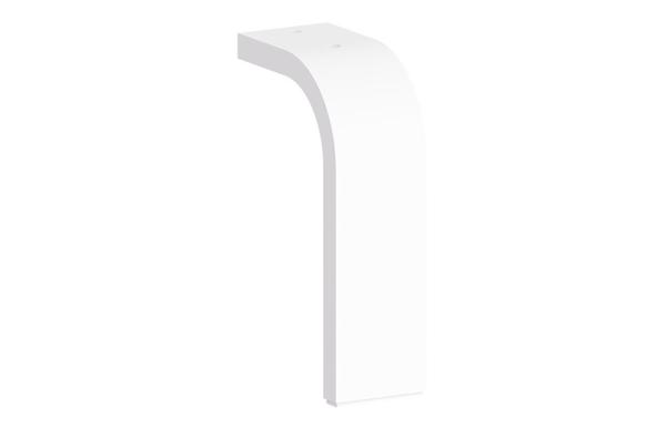 VitrA Root Flat Leg Set for 3 Drawer Units - Matt White