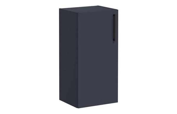 VitrA Root Flat 40cm 1 Door Lower/Base Unit (LH Hinge) - Matt Dark Blue
