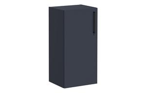 VitrA Root Flat 40cm 1 Door Lower/Base Unit (LH Hinge) - Matt Dark Blue