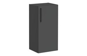 VitrA Root Flat 40cm 1 Door Lower/Base Unit (RH Hinge) - Matt Storm Grey