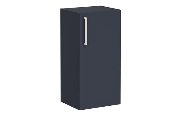 VitrA Root Flat 40cm 1 Door Lower/Base Unit (RH Hinge) - Matt Dark Blue
