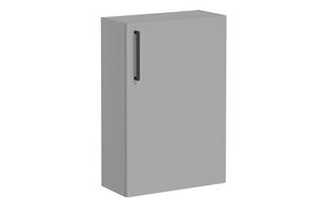 VitrA Root Flat 55cm 1 Door Slim Lower/Base Unit (RH Hinge) - Matt Rock Grey