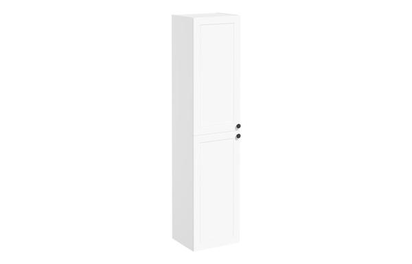 VitrA Root Classic 40cm 2 Door Tall Unit (LH Hinge) - Matt White
