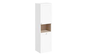 VitrA Root Classic 40cm 2 Door Semi-Tall Unit w/Laundry Basket (RH Hinge) - Matt White