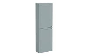 VitrA Root Classic 55cm 2 Door Slim Tall Unit (LH Hinge) - Matt Fjord Green