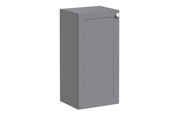 VitrA Root Classic 40cm 1 Door Lower/Base Unit (LH Hinge) - Matt Grey