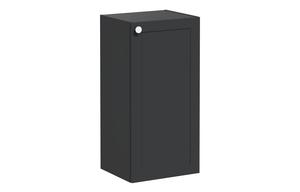 VitrA Root Classic 40cm 1 Door Lower/Base Unit (RH Hinge) - Matt Graphite