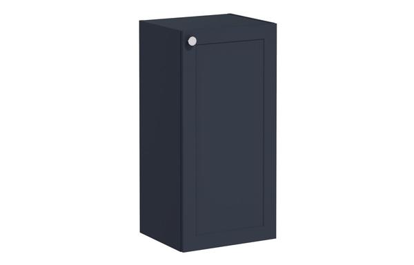 VitrA Root Classic 40cm 1 Door Lower/Base Unit (RH Hinge) - Matt Dark Blue