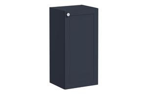 VitrA Root Classic 40cm 1 Door Lower/Base Unit (RH Hinge) - Matt Dark Blue