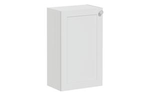 VitrA Root Classic 40cm 1 Door Slim Lower/Base Unit (LH Hinge) - Matt Light Grey