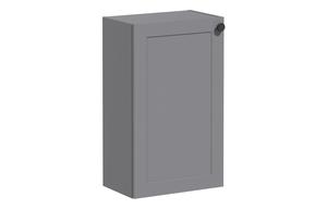 VitrA Root Classic 40cm 1 Door Slim Lower/Base Unit (LH Hinge) - Matt Grey